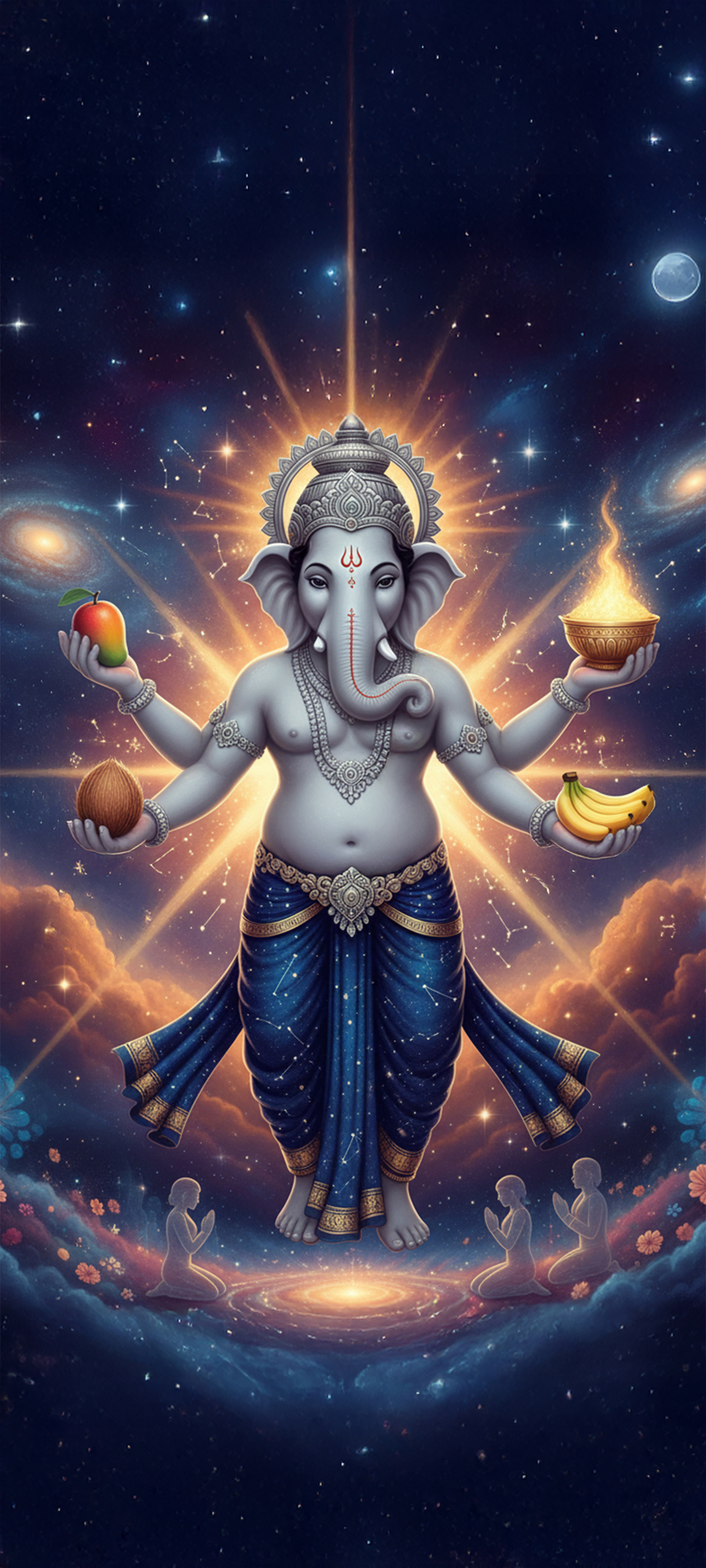 “ราบรื่น ไม่ทุกข์ร้อน” พระพิฆเนศ ปางบากติ คณปติ (Bhakti Ganapati)