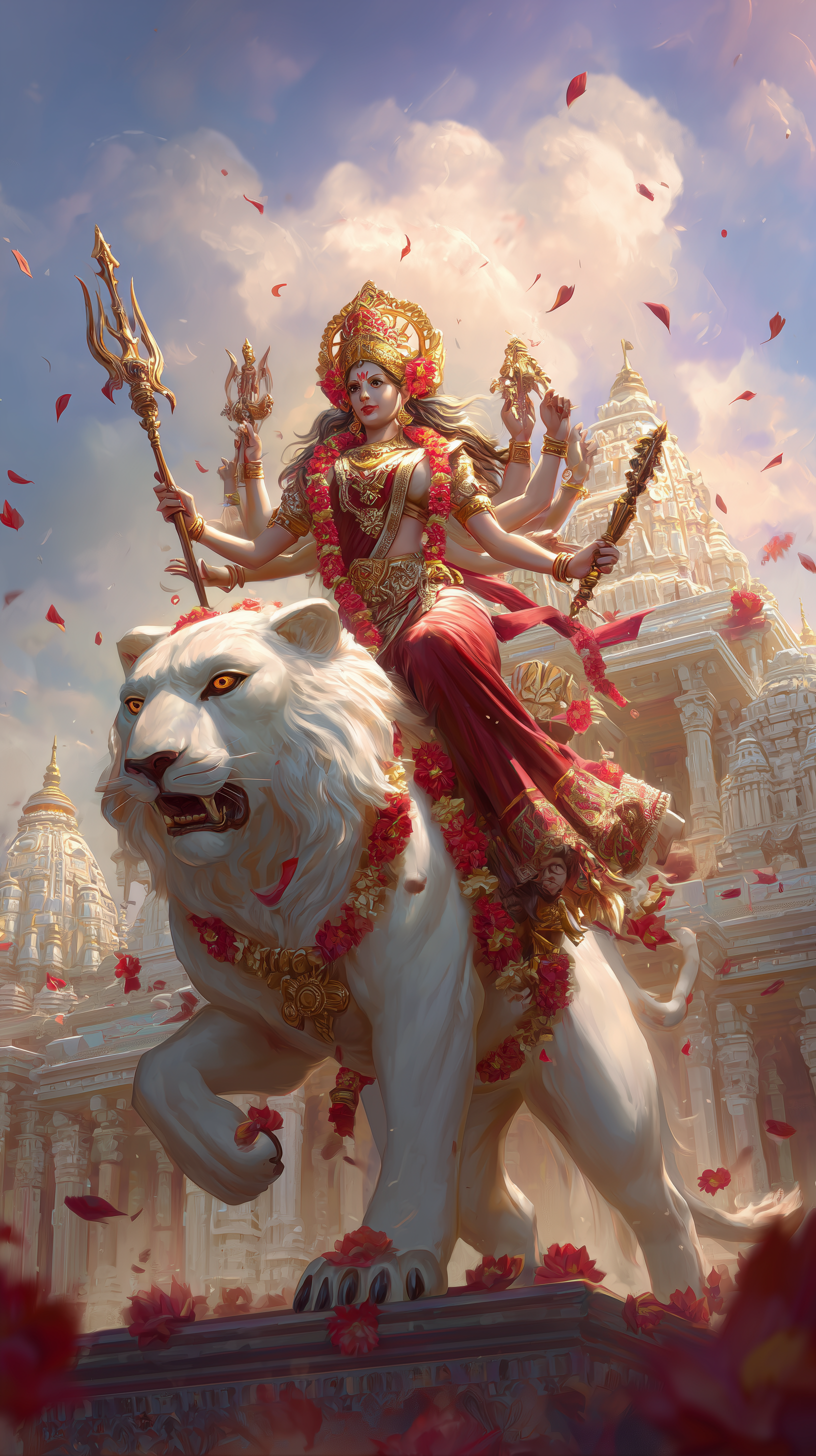 พระแม่ทุรคาเหนืออุปสรรค