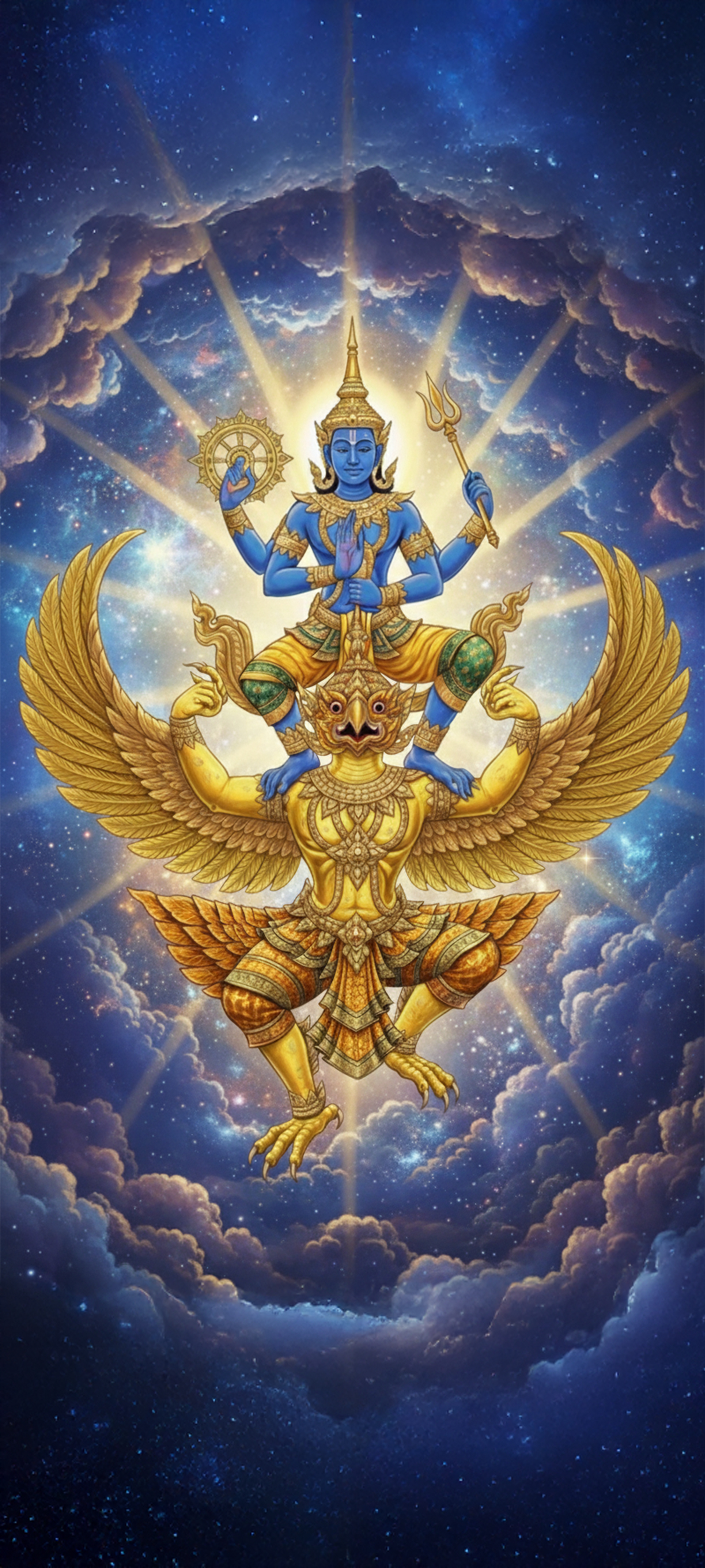 พระนารายณ์ทรงครุฑบารมีสูงสุด